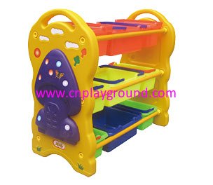 School Cartoon Mushroom Model Corner Storage Shelf (HG-7106)