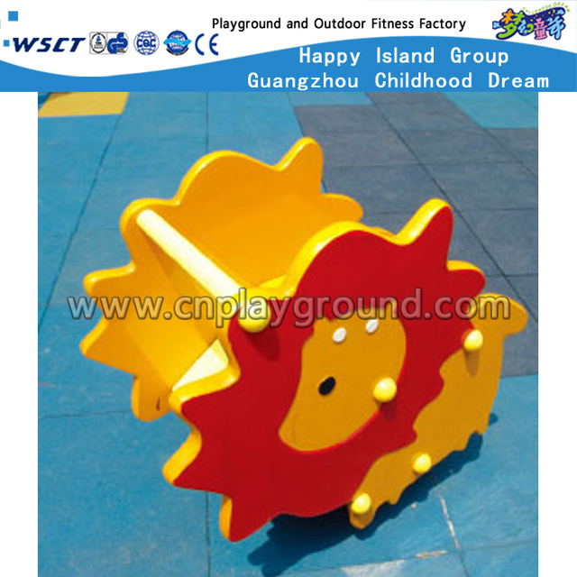 Outdoor PVC Board Single Bearing Cartoon Bike Rocking Ride Equipment (HD-15801)