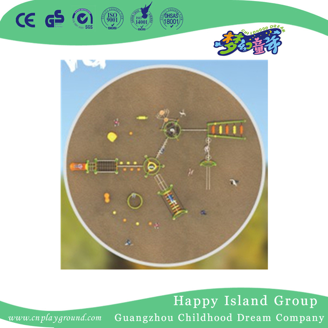  Large Outdoor Climbing Combination Frame For Children Play (1917401)