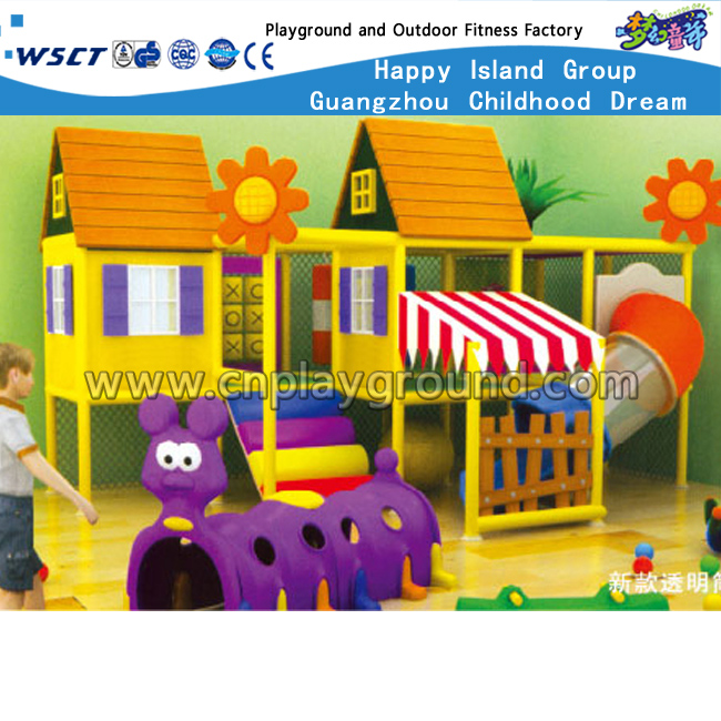 New Commercial Small Indoor Playground With Slide For Kids Play (HD-9306)