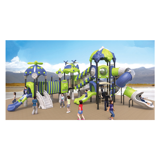 Outdoor Cartoon Alien Outer Space Playground For Backyard (HJ-10402) 