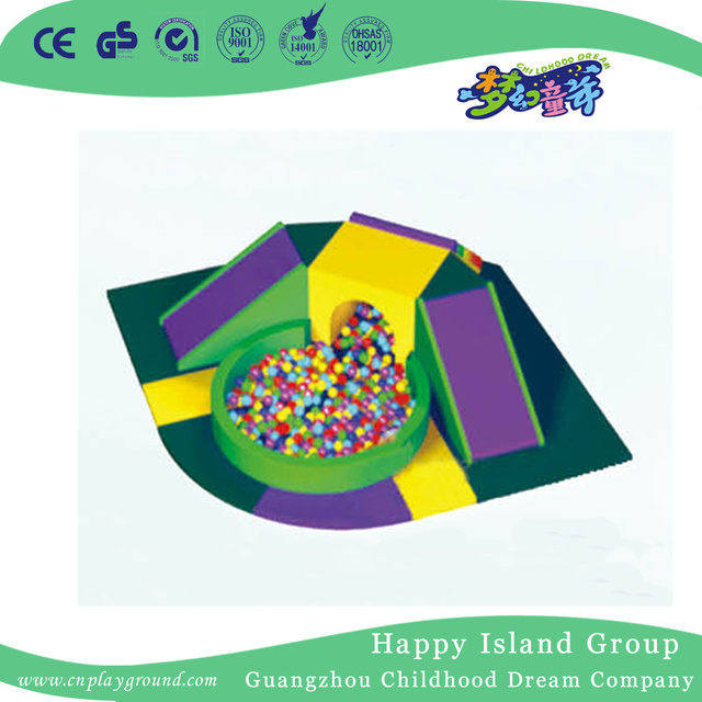 Amusement Park Cheap Square Ball Pool With Step On Stock(HF-19905)