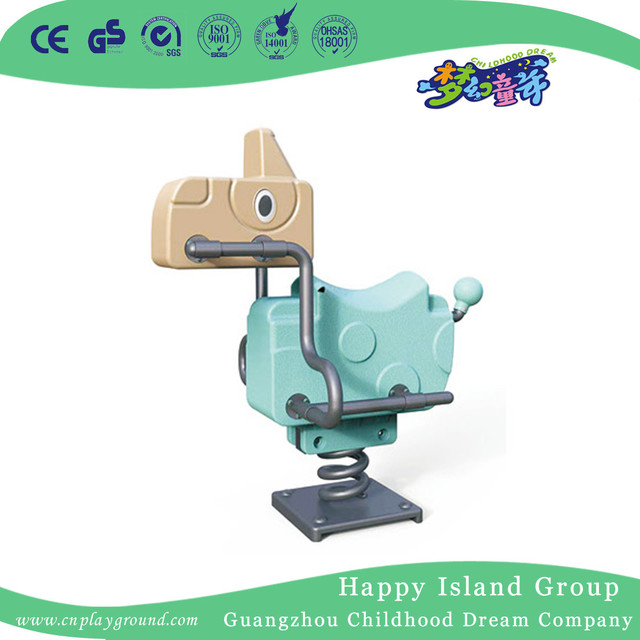 Outdoor Geometry Animal Plastic Rocking Ride Equipment (HJ-20205)