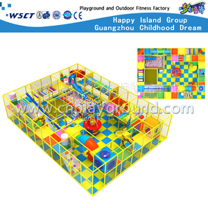 Kindergarten Naughty Castle Cartoon Indoor Playground Equipment For Toddler (MH-05602)