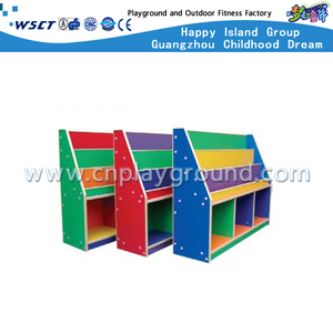 School Cheap Wooden Made Children Book Shelf (M11-08808)