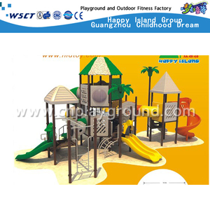 Middle Size Outdoor Sevilla Galvanized Steel Playground Toys for Backyard Adventures (HAP-3501)