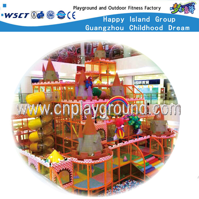 Amusement Park Castle Indoor Playground Equipment For Kids (HE-06901)