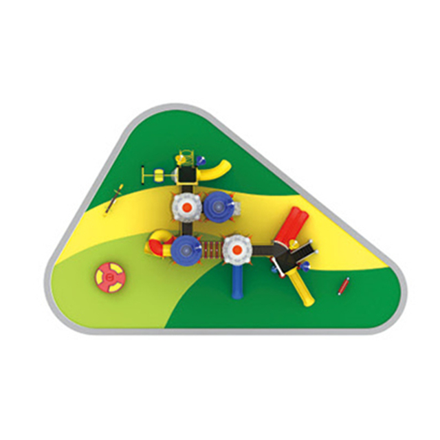 Outdoor Combination Outer Space Slide Playground with Swing (HJ-11601)