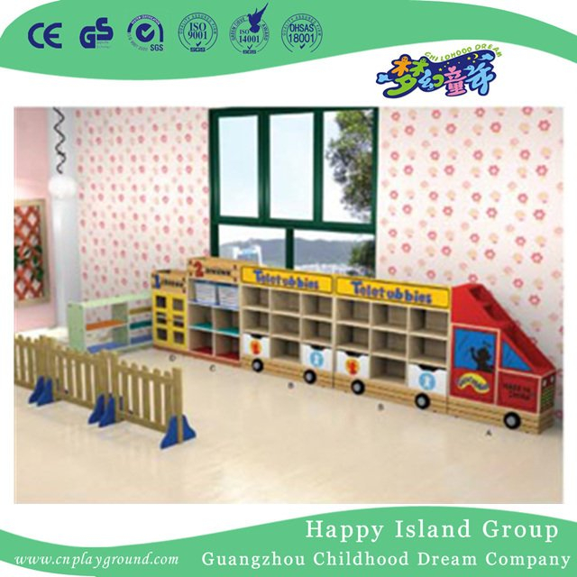 Primary School Wooden Villa Classroom Toys Locker Storage for Kids (M11-08405)