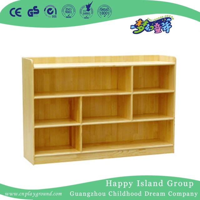 School Natural Wooden Toys Storage Equipment (HG-4308)