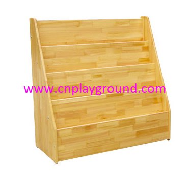 Kindergarten Wood Staged Books Cabinet On Promotion (HG-4706)