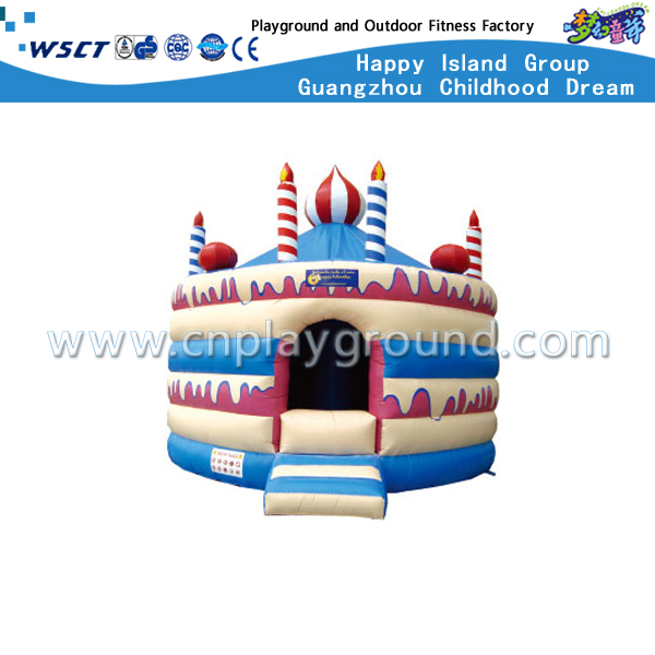 HD-9804 Amusement Park Superman Design Inflatable Castle