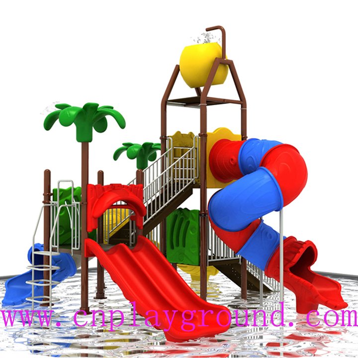 New Design Cheap Small Children Water Park Slide Playground (WPE-cus001)