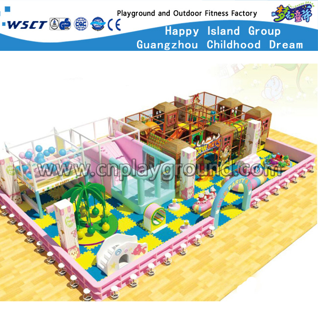 New Design Large Kids Cartoon Indoor Playground Equipment (HD-8602)
