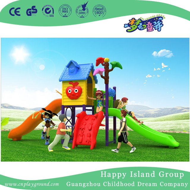  New Outdoor Mini Yellow Mushroom House Children Playground Equipment (H17-A16)