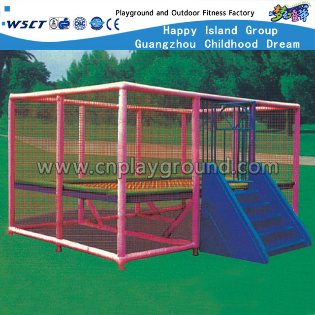 Outdoor Square Kids Trampoline Gymnastic Equipment (HD-15104)