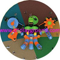 2018 Outdoor Cartoon Vegetable Roof Playground Equipment for Children (HG-9201)