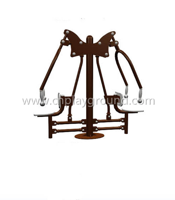 Outdoor Physical Exercise Equipment Sit and Push Training Machine (HA-12603)