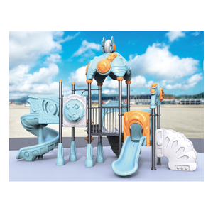 Outdoor Light Blue Little Outer Space Playground for Toddler Play (HJ-10901)