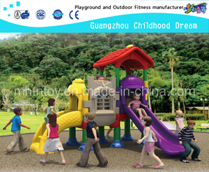 China Guangzhou Plastic Fish Slide Castle Playground for Toddler
