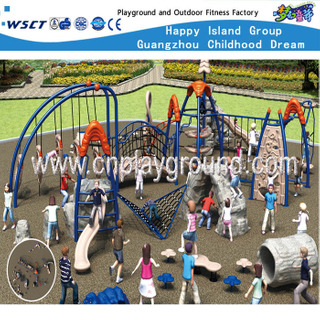 Outdoor Middle Comprehensive Excising Children Metal Playground Equipment (HF-17801)