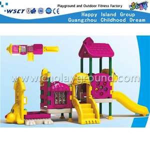 Outdoor Lovely Toddler Plastic Playground Equipment (M11-03201)
