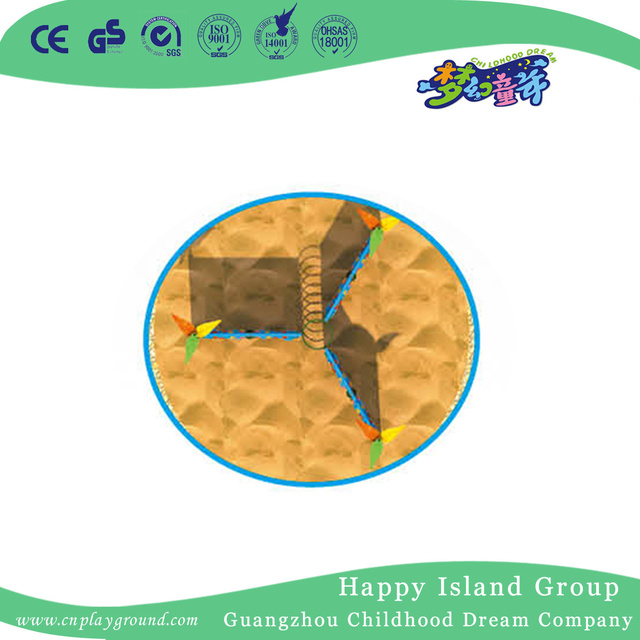 Outdoor Ocean Theme Plastic Wall for Climbing Wall Playground Series (HF-19004)