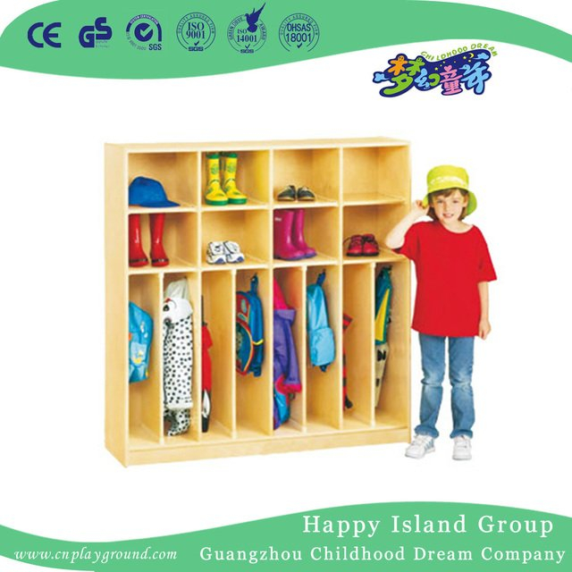 School Economic Wooden Three Layers Books Cabinet (HG-4609)