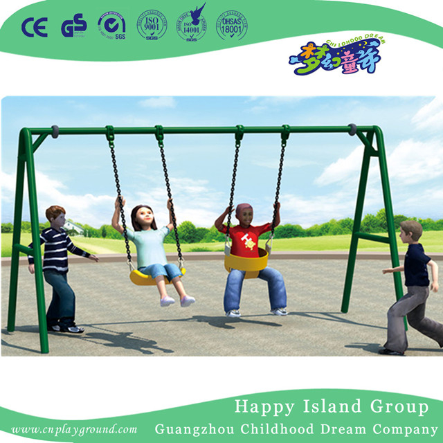 Outdoor Garden Metal Swing Equipment For Kids (HJ-18701)