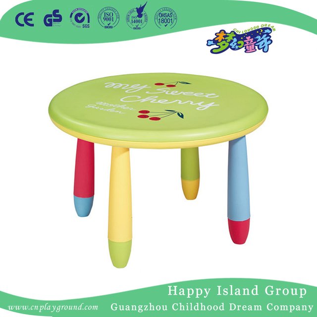Mini School Cartoon Children Round Plastic Chair (HG-5301)