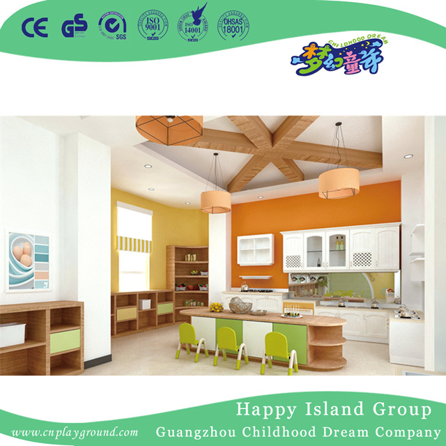 School Whole Solution for Modern Parent-Child Kitchens Decoration (HG-13)