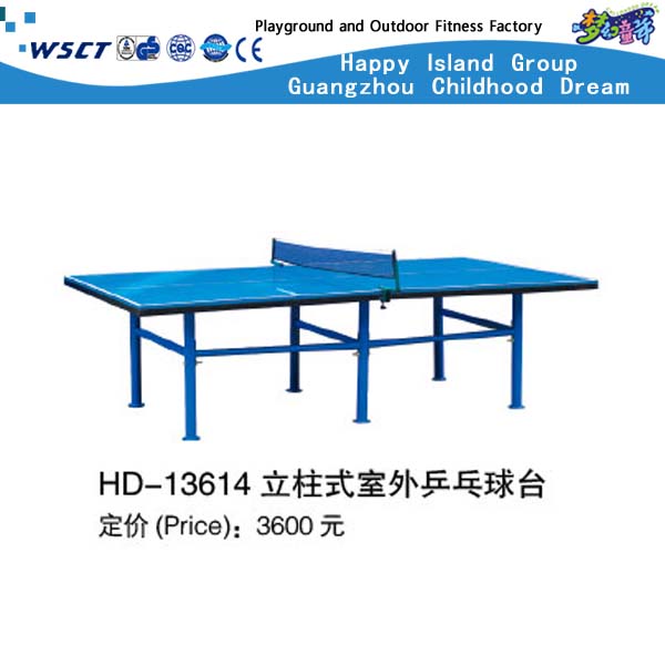 Mobile Foldable Table Tennis Table for School Fitness Equipment (HD-13612)