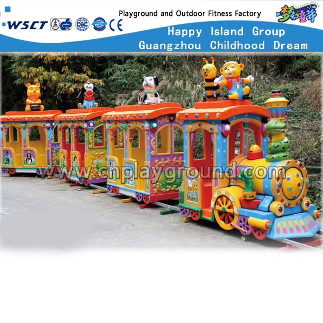 Amusement Park Luxury 14 Seats Children Electric Railway Train (HD-10201)
