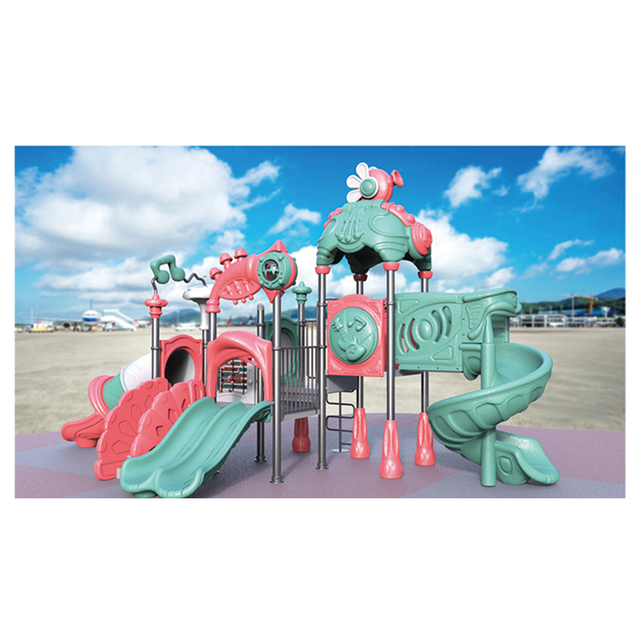 Outdoor Cartoon Alien Outer Space Playground For Backyard (HJ-10402) 