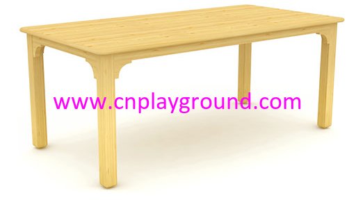 School Children Wooden Rectangle Table Desk Furniture (HG-3902)