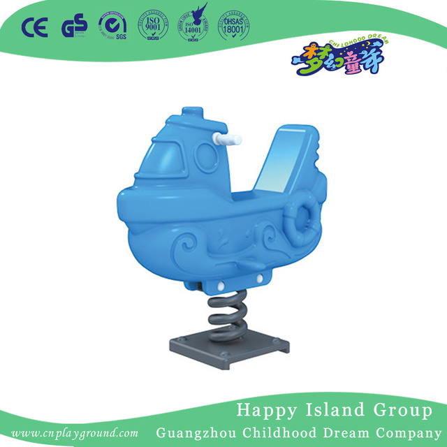 Outdoor Children Cartoon Animal Plastic Rocking Ride Equipment (HJ-20312)