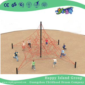 Outdoor Red Climbing Net Tower For Challenge (1918601)