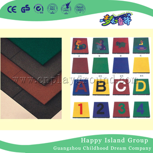 Outdoor Playground Rubber Floor Mats Playground Rubber Tiles on Stock (M11-12401)