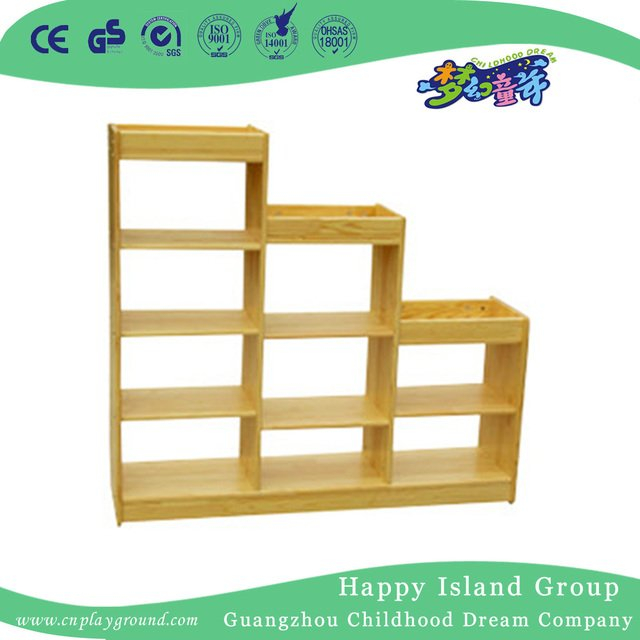 School Solid Wooden Partition Shelf For Sale (HG4202)