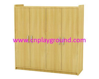 Kindergarten Wooden Made Toys Storage Cabinet (HG-4503)