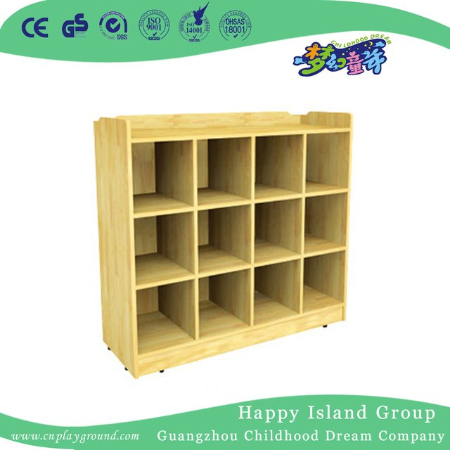 .Kindergarten Wooden Clothes And Shoe Cabinet on Stock(HG-4208) 