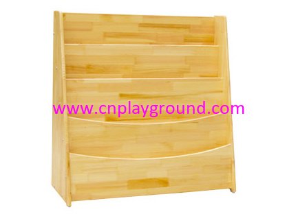 Kindergarten Children Solid Wooden Bookcase (HG-4705)