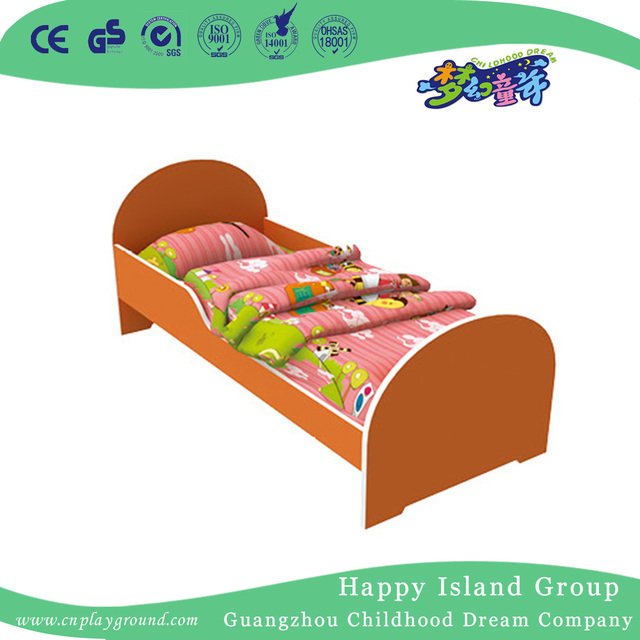 Natural Wooden Toddler Oak School Bed for Sale (HG-6504)