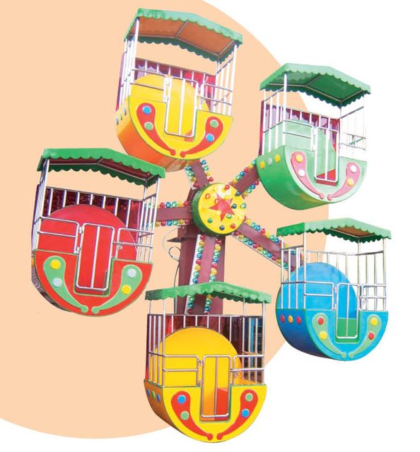 Discount Electric Toys Amusement Park Machine Outdoor Playground Park Mind Ferris Wheel on Stock