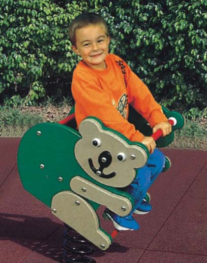 Outdoor Cartoon Animal Spring Rocking Ride (M11-11206)
