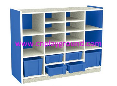 Rustic Multifunction School Wooden Storage Cabinet (HG-5507)