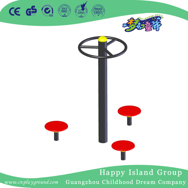 Outdoor Triple Unit Standing Twister Machine Body Training Equipment (HHK-13303)