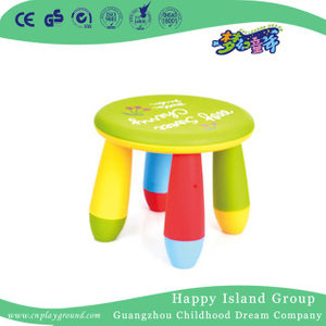 Mini School Cartoon Children Round Plastic Chair (HG-5301)