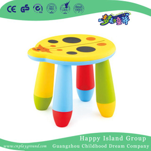 School Cartoon Ladybug Model Toddler Plastic Chair (HG-5303)