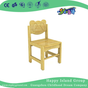 Kindergarten Best Wooden Cartoon Panda Model Kids Chair (HG-3908)